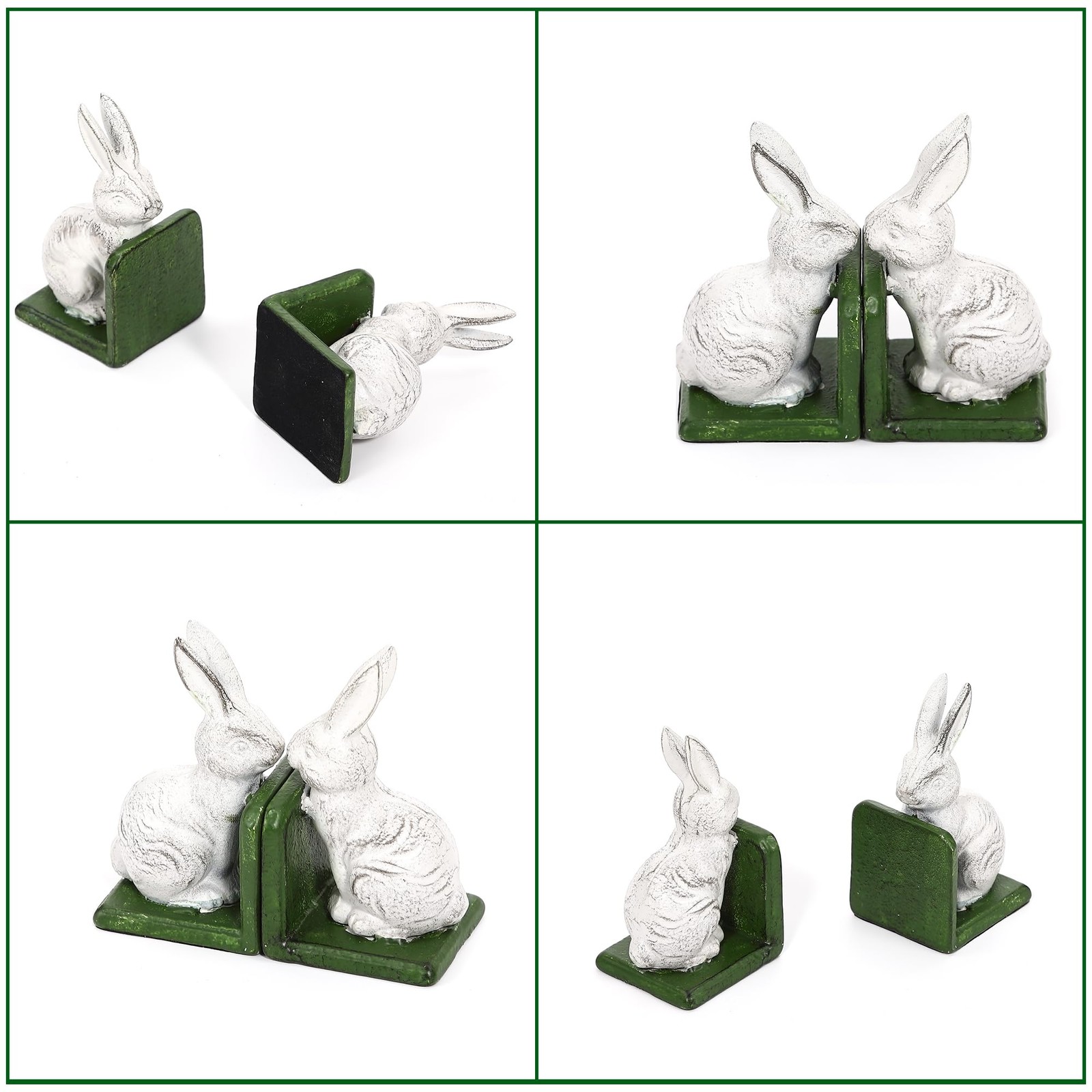 Book Ends for Shelves to Hold Books Hevay Duty, Decorative Bookends for Books…