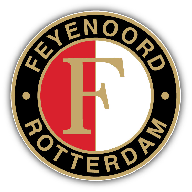 Feyenoord FC Netherlands Soccer Football Car Bumper Sticker Decal 5 » x 5 »