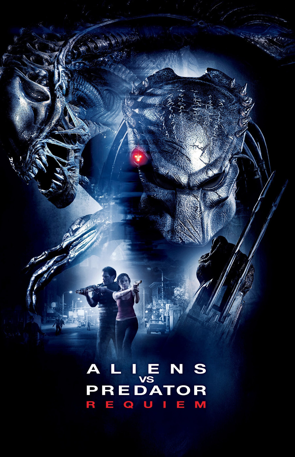 AA0229 Aliens vs Predator Requiem By Greg Strause 2007 Movie Poster 11×17