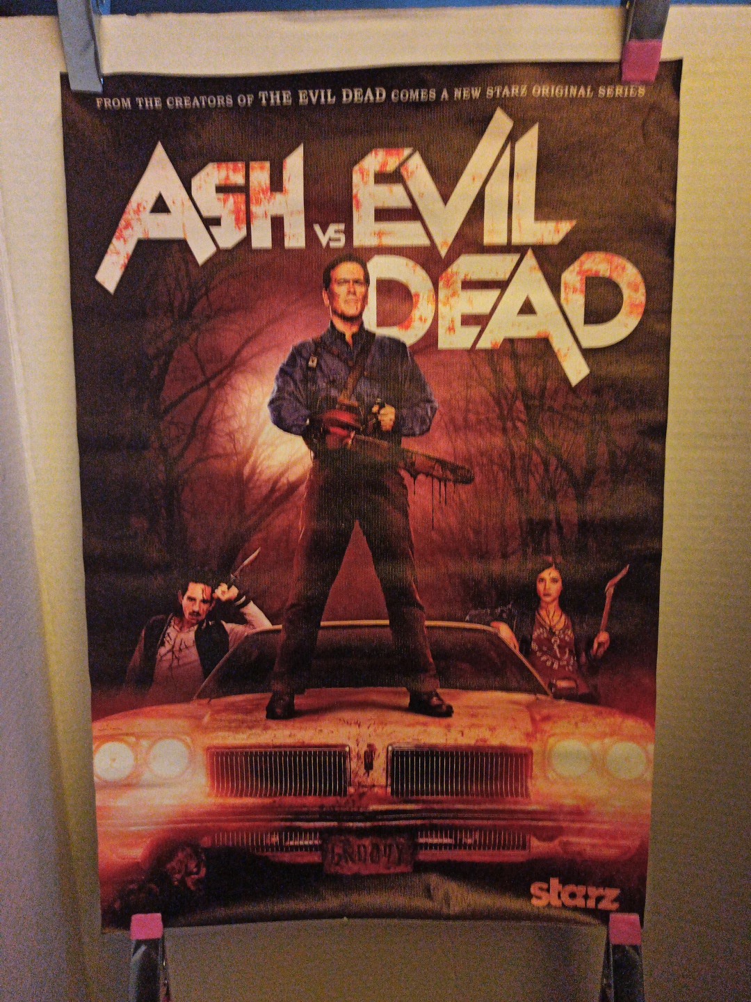 Ash Vs Evil Dead Canvas Poster 12×18&Prime; UNFRAMED