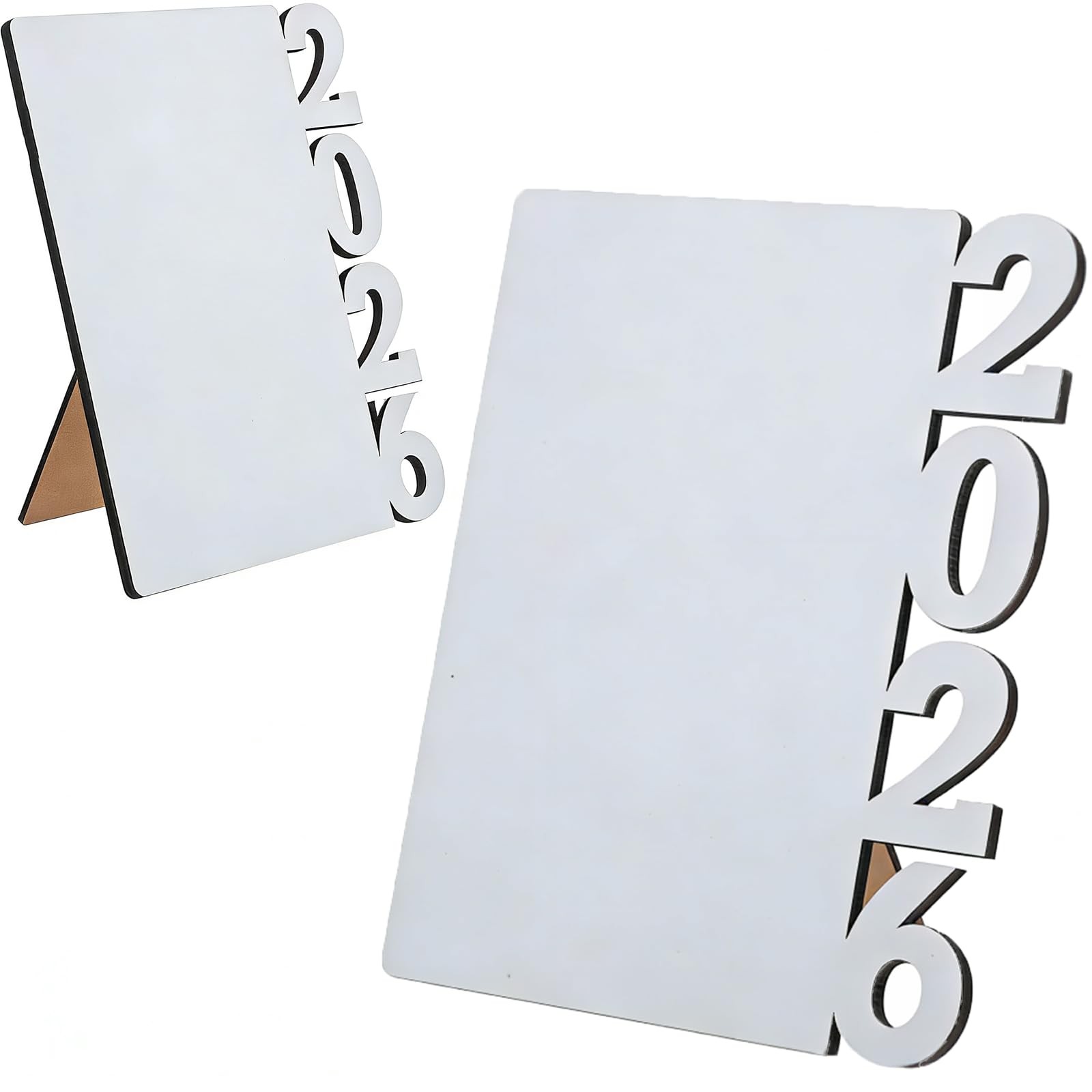 2Pcs Sublimation Photo Frame, MDF Sublimation Blank, 2026 Graduation Picture …