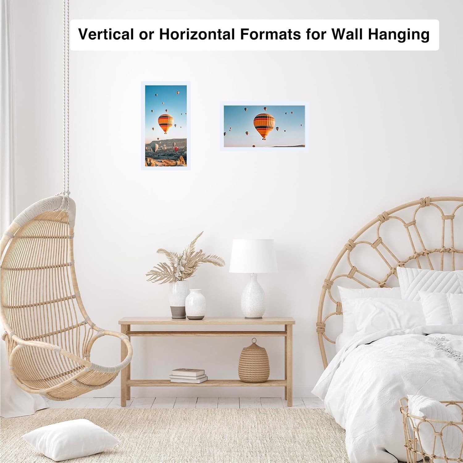 Elegant 4×10 White Picture Frame – Shatter Resistant for Safe Display