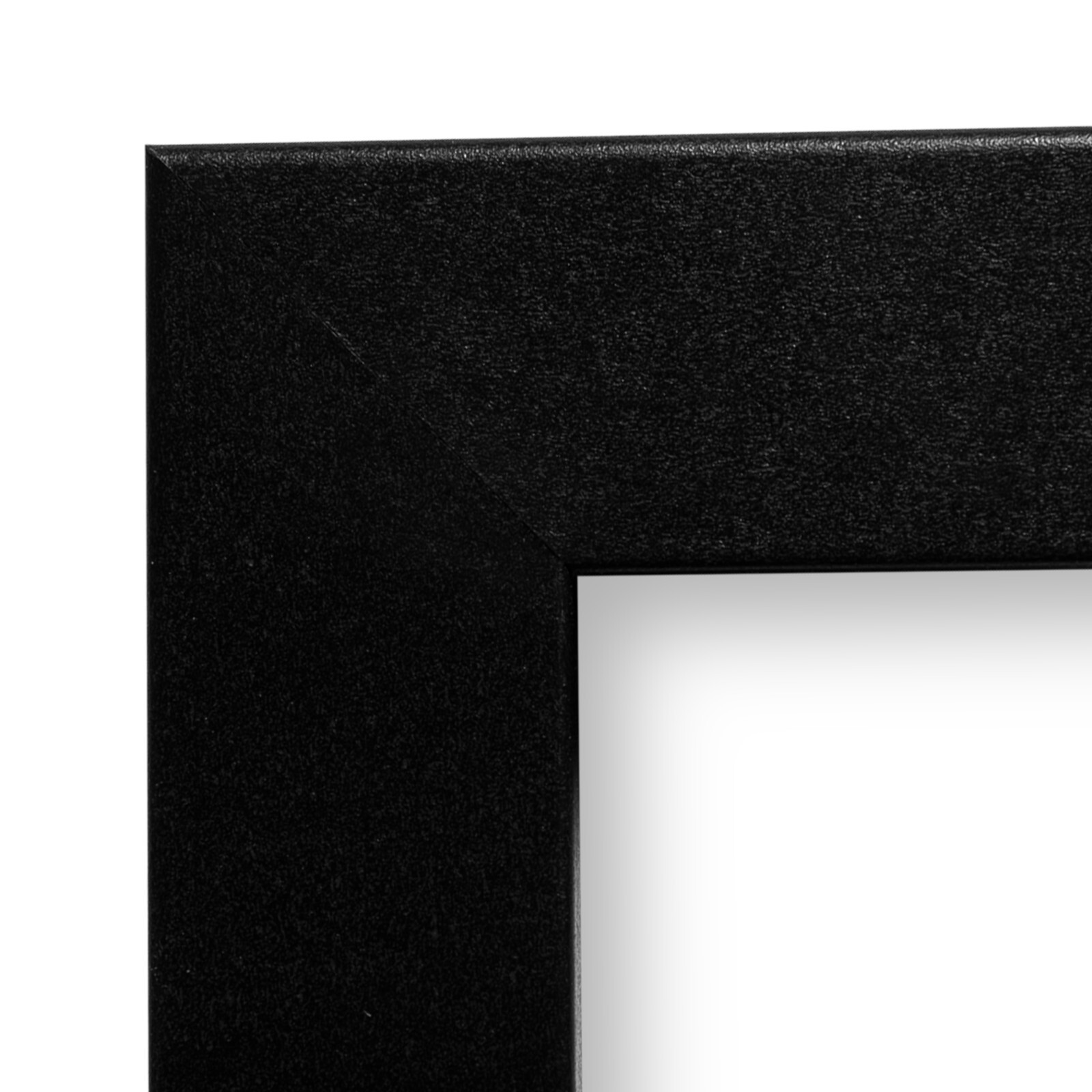 US Art Frames 1&Prime; Flat Black MDF Wall Decor Picture Poster Frame, CS2