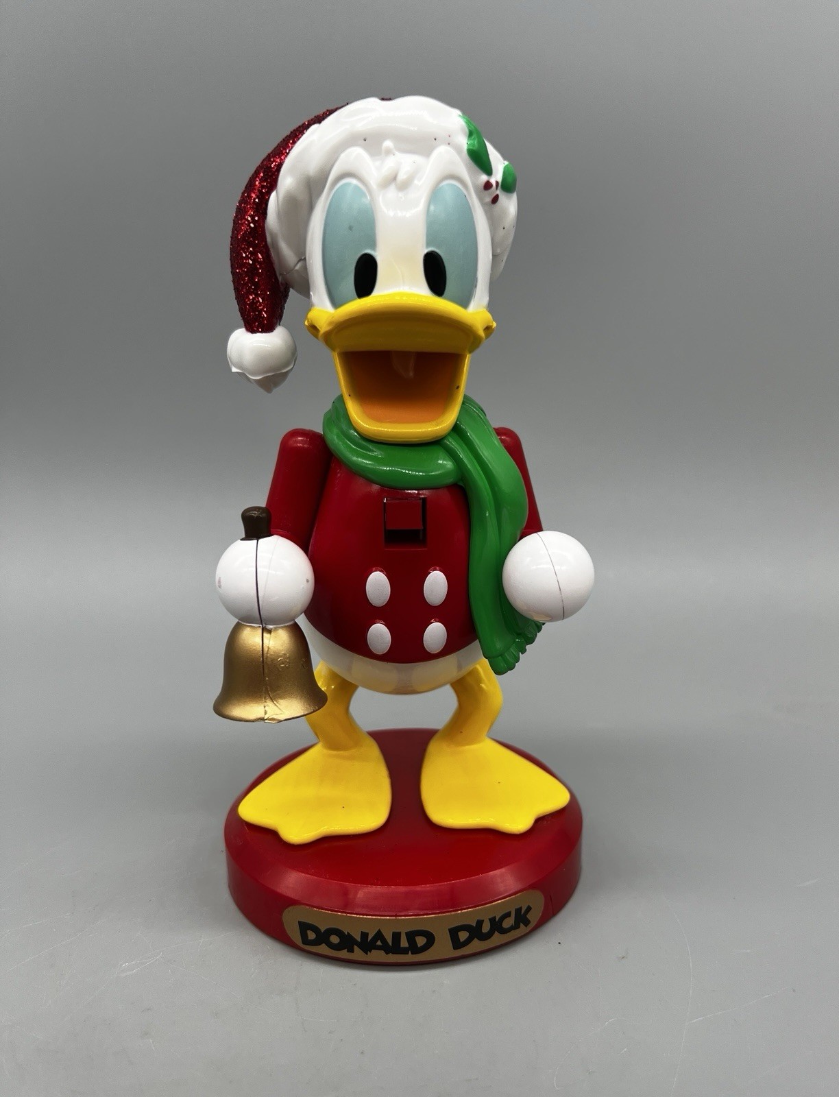 Donald Duck Nutcracker 6 In. Plastic Christmas Figurine New In Box