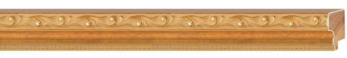 36×24 Frame Gold Solid Wood Picture Frame Width 1.125 Inches | Interior Frame De