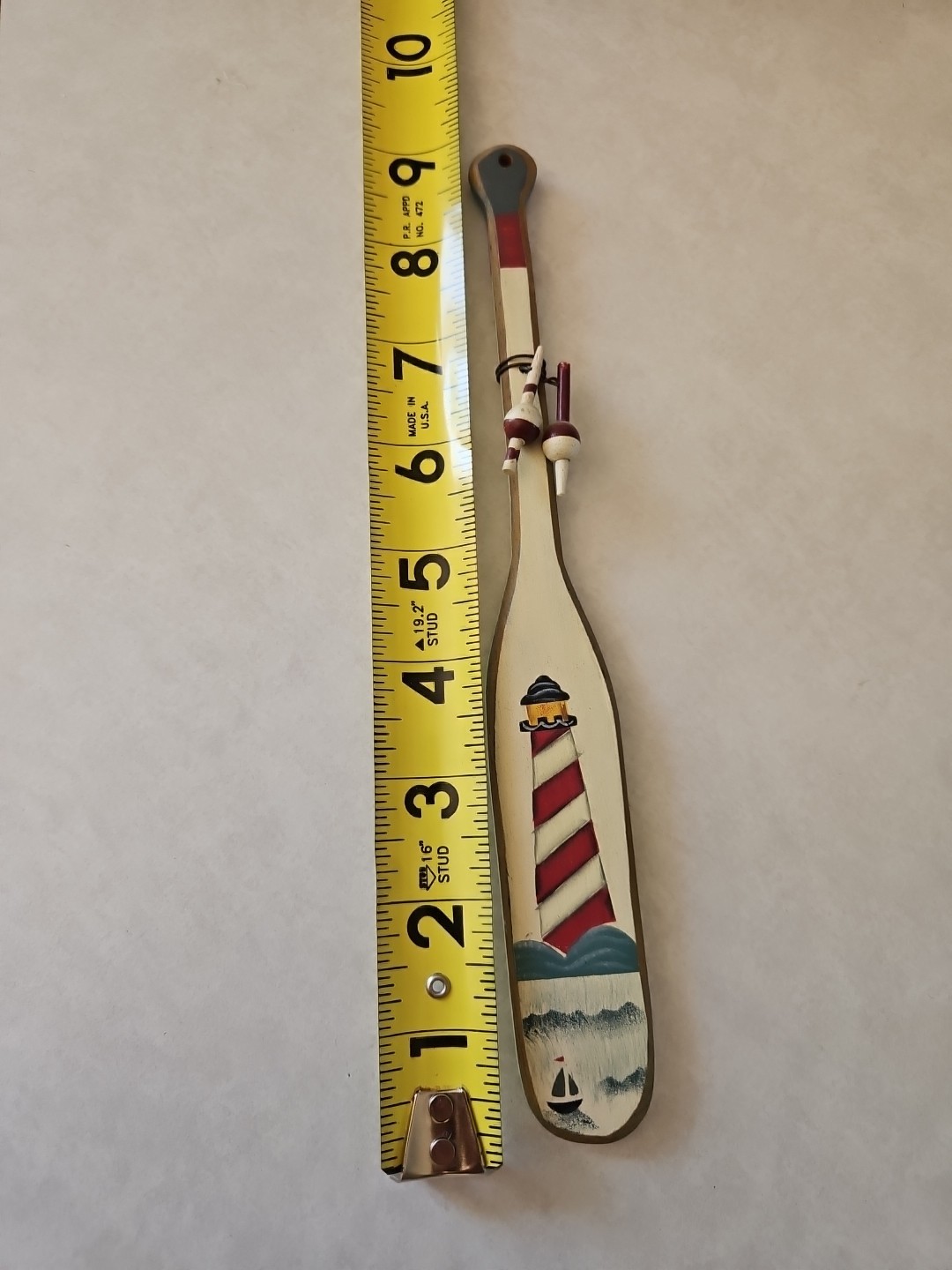 Fishing Deco Wood and metal Fishing Decoration Vintage( lot Of 10 piece)