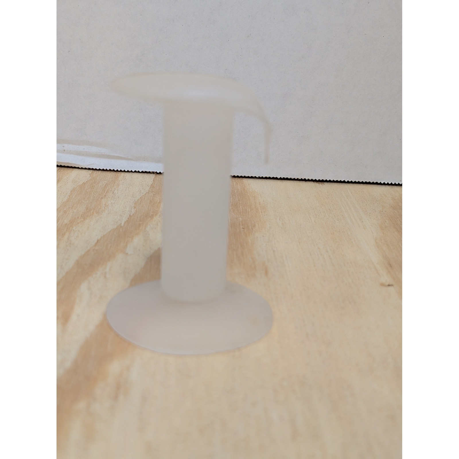 Frosted Glass Bud Vase Minimalist Modern Clear Matte Small Flower Vase 4 Inch