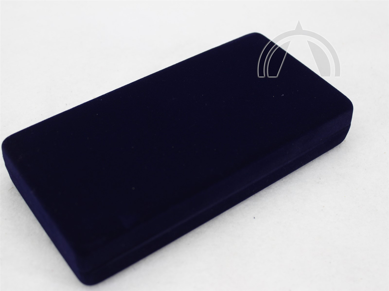 BLUE VELVET BOX for 2 1oz Silver Bars in Airtite Capsule Holders HORIZONTAL