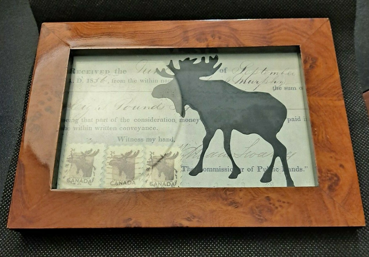 HAND CUT SILHOUETTES COLLAGE ART FORM! e3070DXX