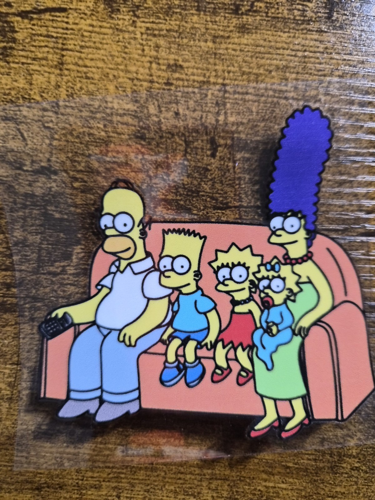 THE SIMPSONS High Quality UV DTF Decal Sticker waterproof USA NOT VINYL