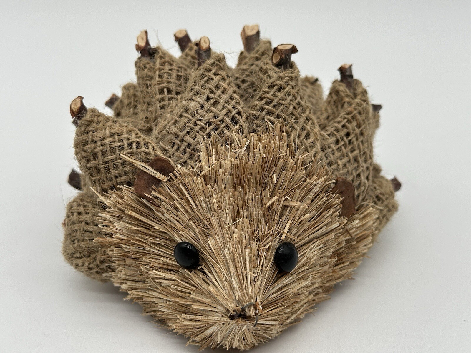 Hedgehog Porcupine Critter Figure Nature Made Decorative Fairy Garden Animal