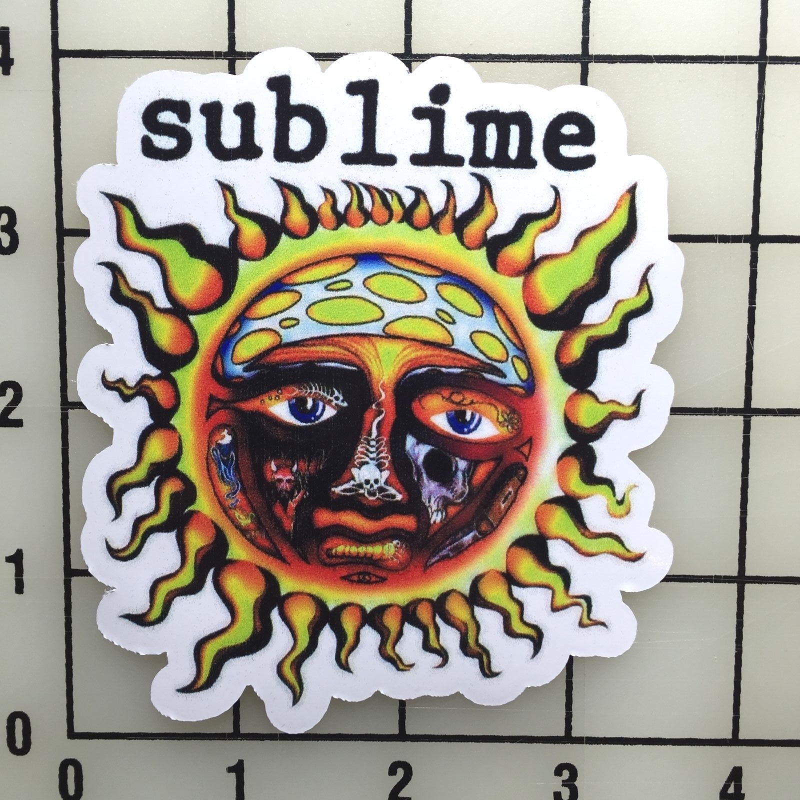 Sublime 4&Prime; Wide Vinyl Decal Sticker BOGO