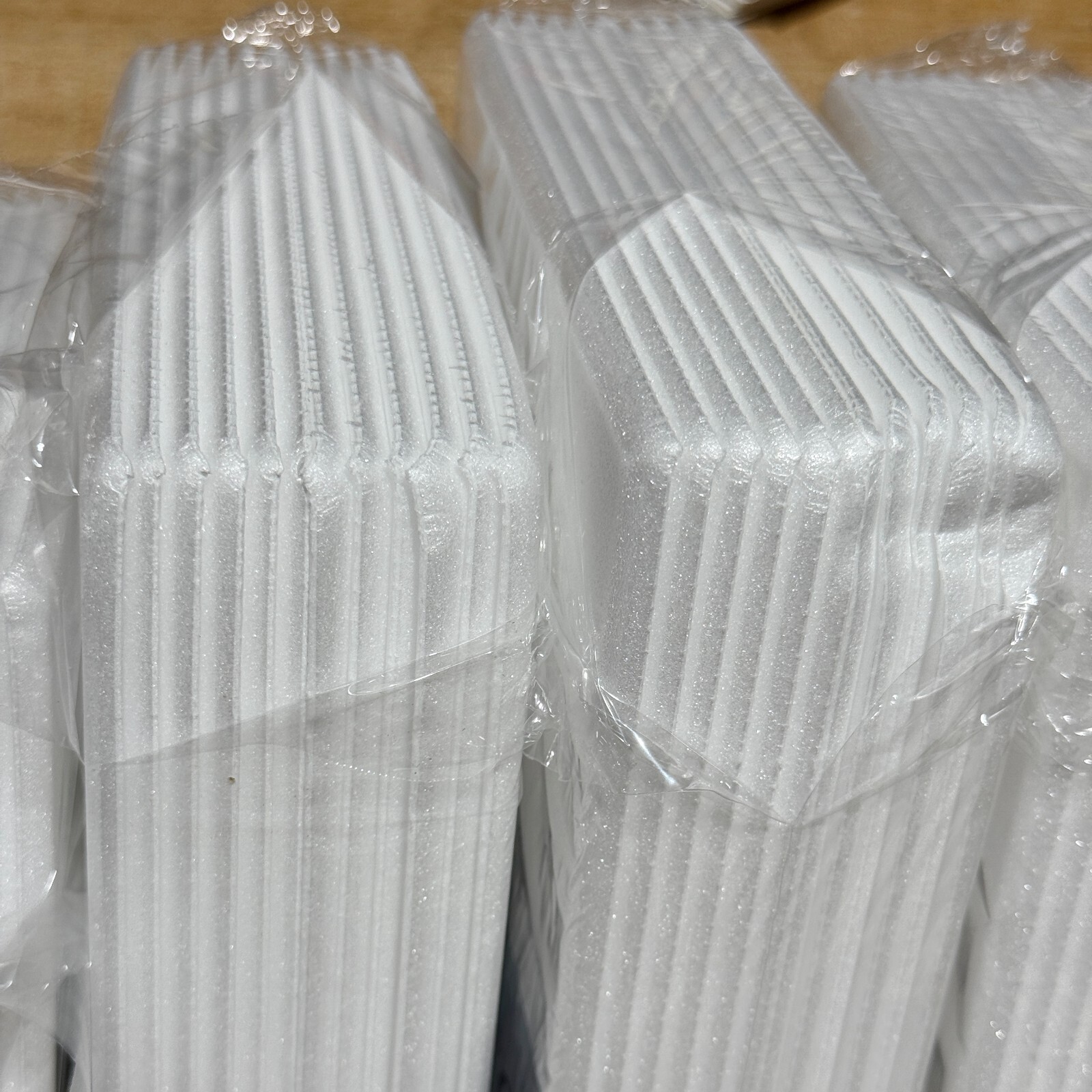 DIY Glue Up Foam Ceiling Planks Panels – 39.3&Prime; x 6.5&Prime; Pack/36 pcs -AS IS DAMAGED