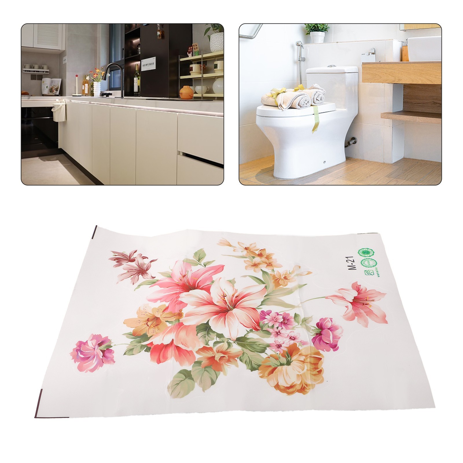 Wall Sticker Wall Decal Home Decoration Accessories Art Decal Cupboard Stickers