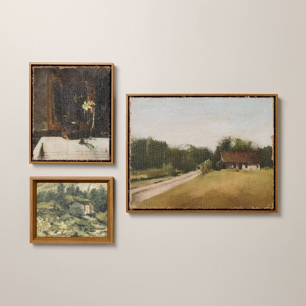 3pc 10×8&Prime; and 10×12&Prime; and 18×14&Prime; Mixed Gallery Wall Art Set –