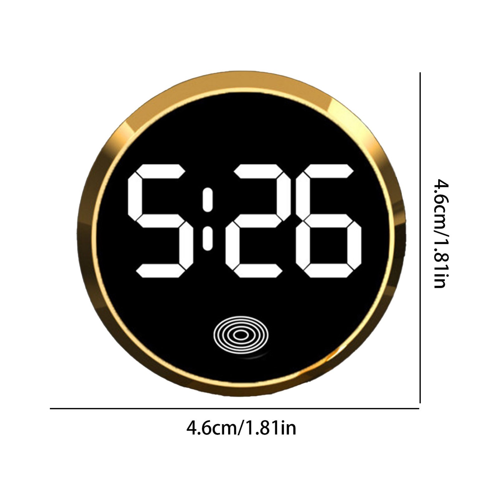 Car Clocks For Dash Digital Dashboard Clock Mini Electronic Clock Vehicle**