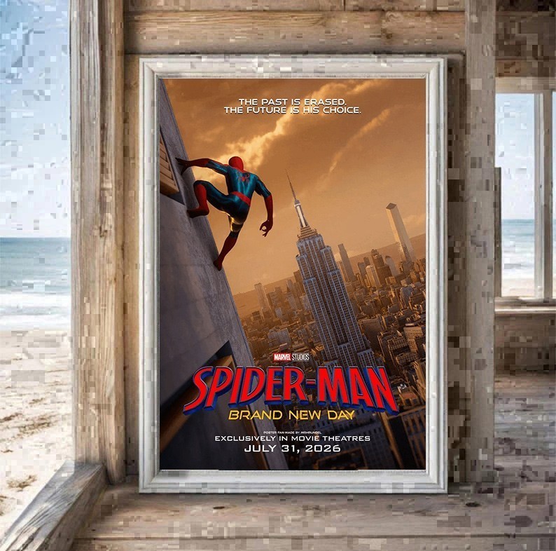Spider-Man Brand New Day Movie July 31. 2026 Poster