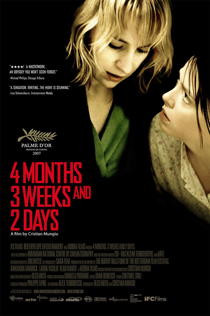4 Months, 3 Weeks And 2 Days Movie Drama Adventure Wall Art – POSTER 20&Prime;x30&Prime;