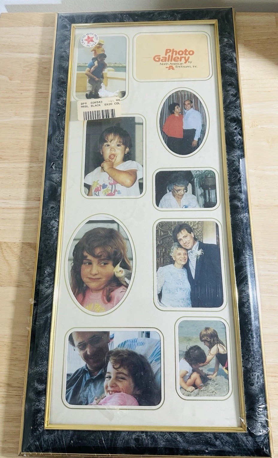 Vintage New Old Stock Photo Gallery by North American fits 2×3 in & 3×4 in Pics