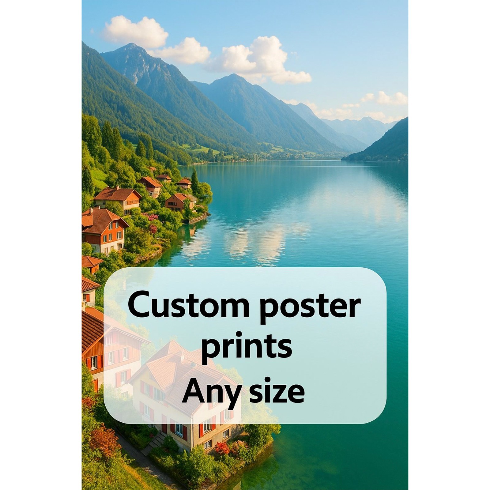 Custom Poster and photo Prints – Personalized Glossy, Matte