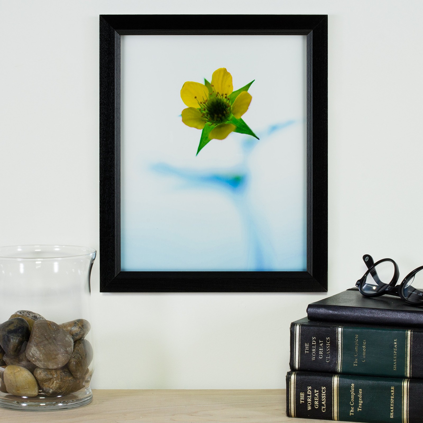 Craig Frames 7171610BK 19 by 25-Inch Picture/Poster Frame, Wood Grain Finish, 0.
