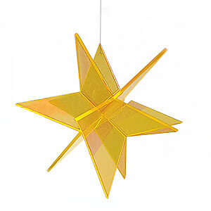 Cazador-del-sol – 5&Prime; Hanging 3D Star – Yellow