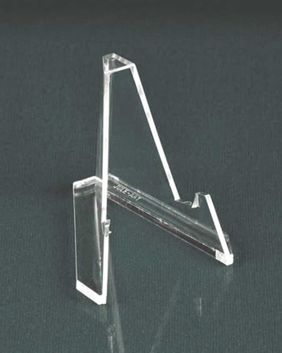 2-1/8&Prime;H X 1-3/4&Prime;W X 2&Prime;D Clear Display Easel (PACK OF 6) *FREE SHIPPING*