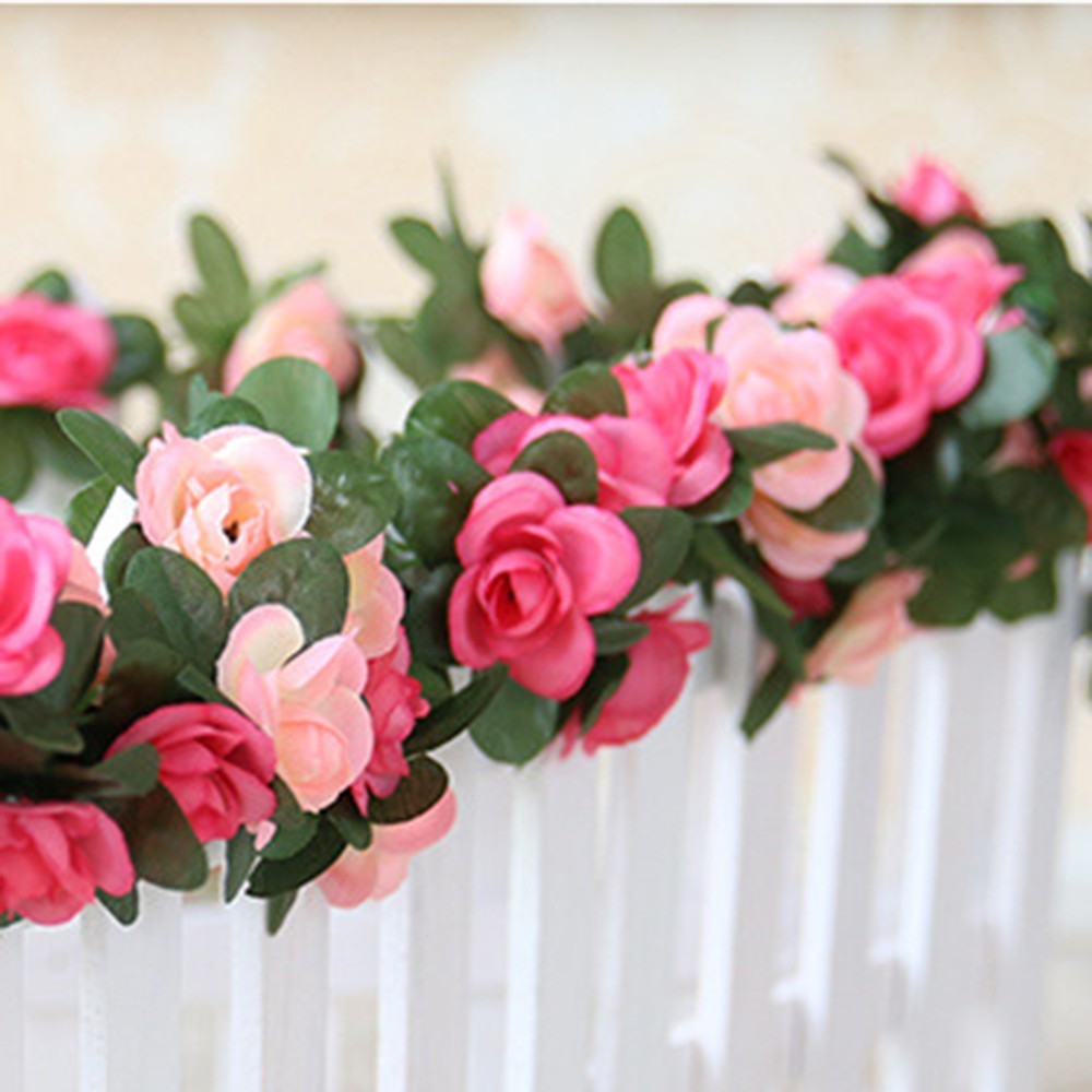 1x Artificial Ivy Flower Vine Garland Hanging Home Garden Trailing Basket Plant