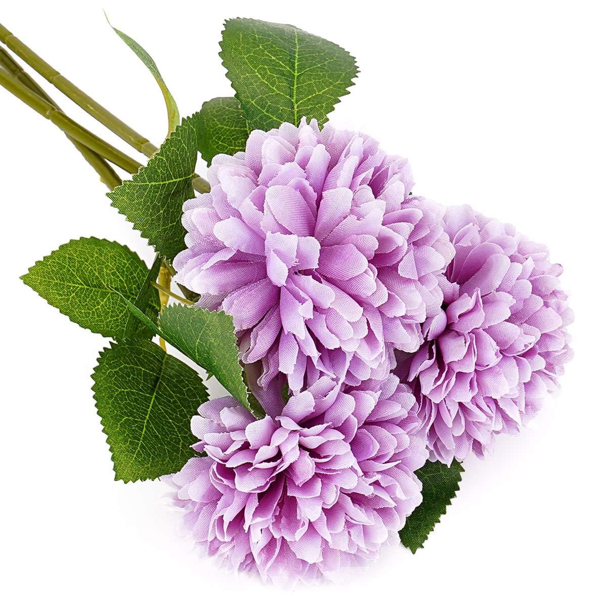 Artificial Chrysanthemum Flower Bouquet Fake Plant Bunch Wedding Yard Home Decor