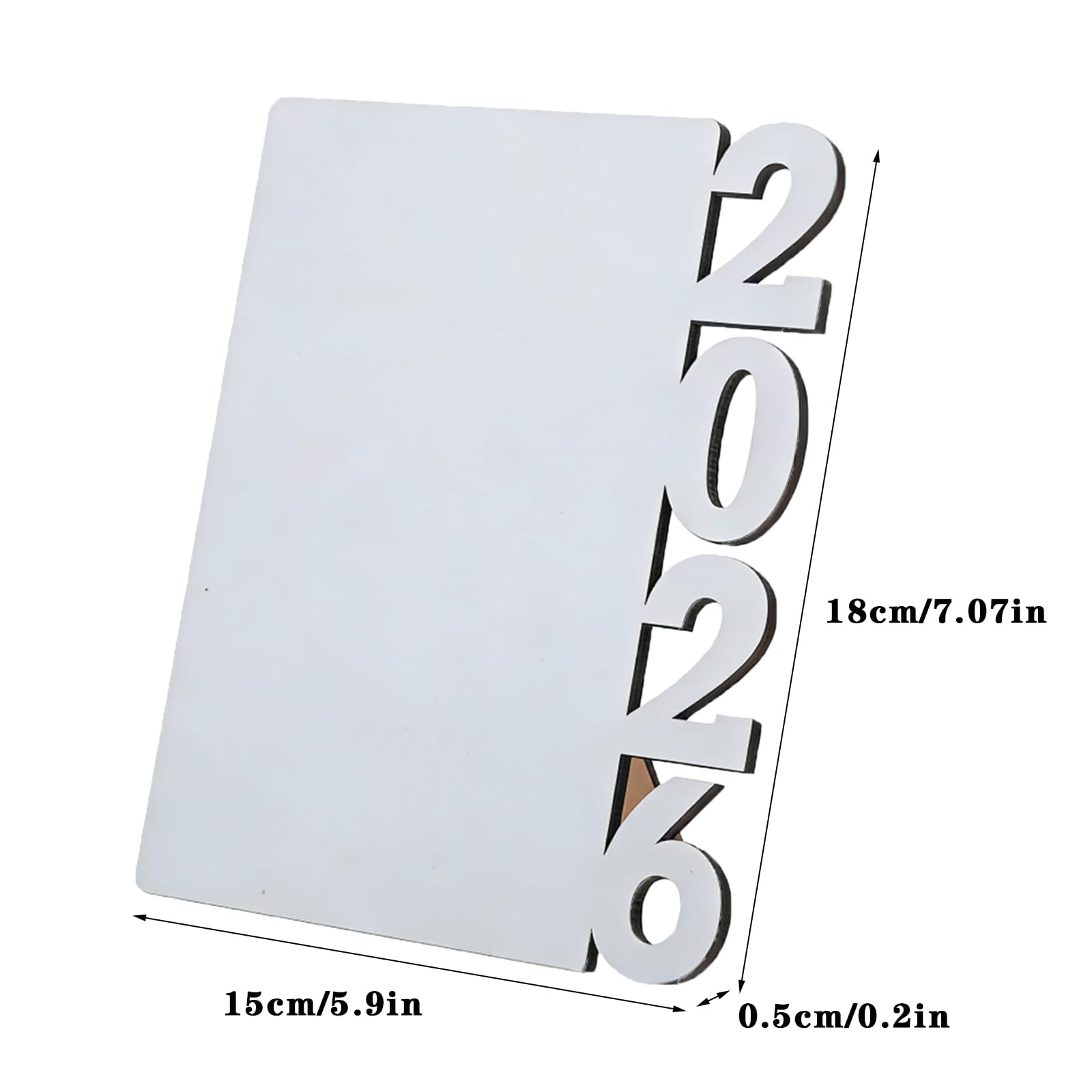 2Pcs Sublimation Photo Frame, MDF Sublimation Blank, 2026 Graduation Picture …