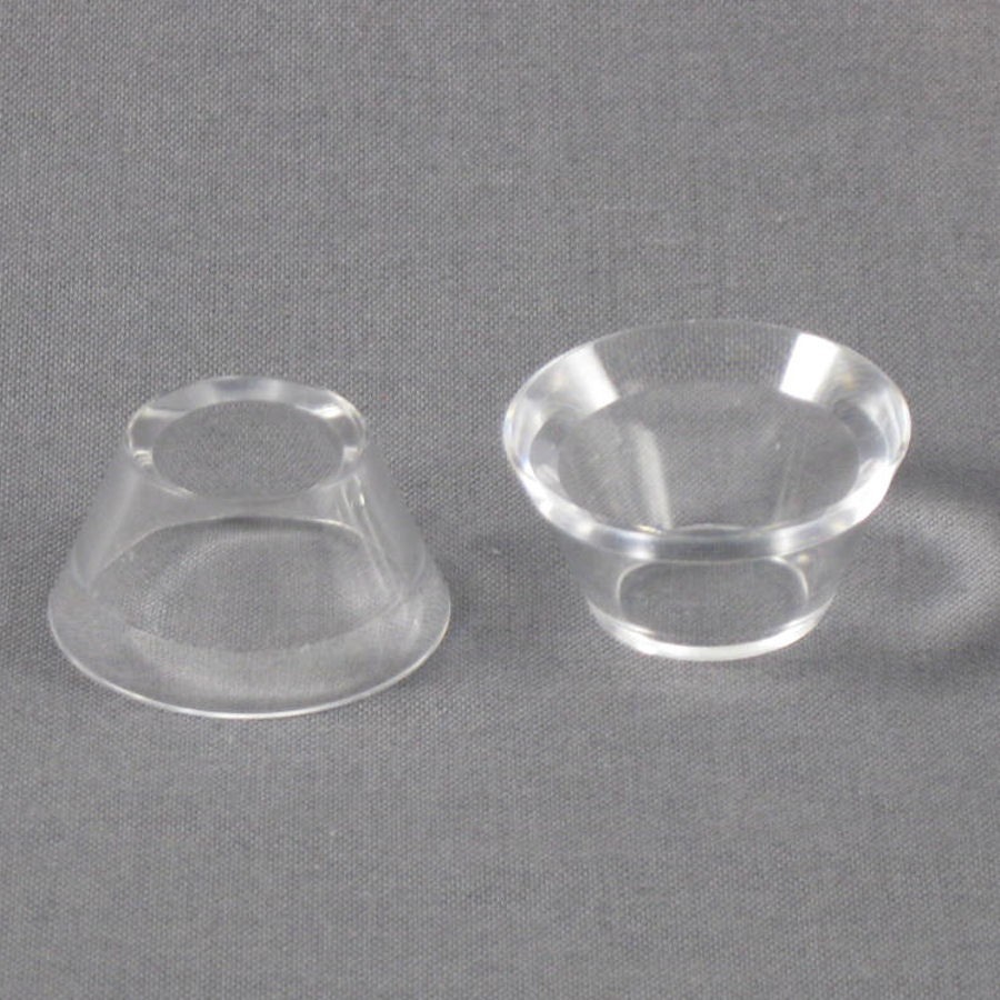 Reversible Cone Clear Acrylic Plastic Display Stands for Eggs Spheres Balls – 4