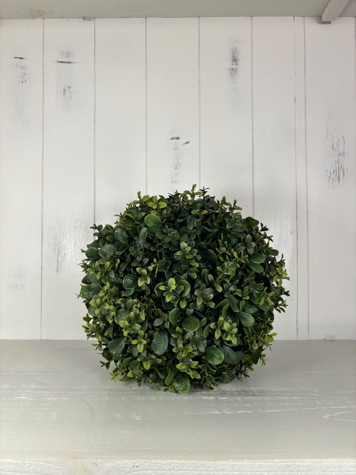 Wildwood & Cypress Artificial Boxwood Topiary Ball, The Ann, 21 in, UV Rated