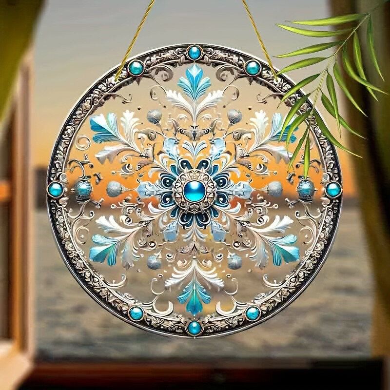 Acrylic Snowflake Suncatcher Window Hanging Decoration Wall Art Decoration