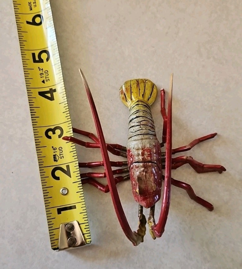 Fishing Deco Wood and metal Fishing Decoration Vintage( lot Of 10 piece)