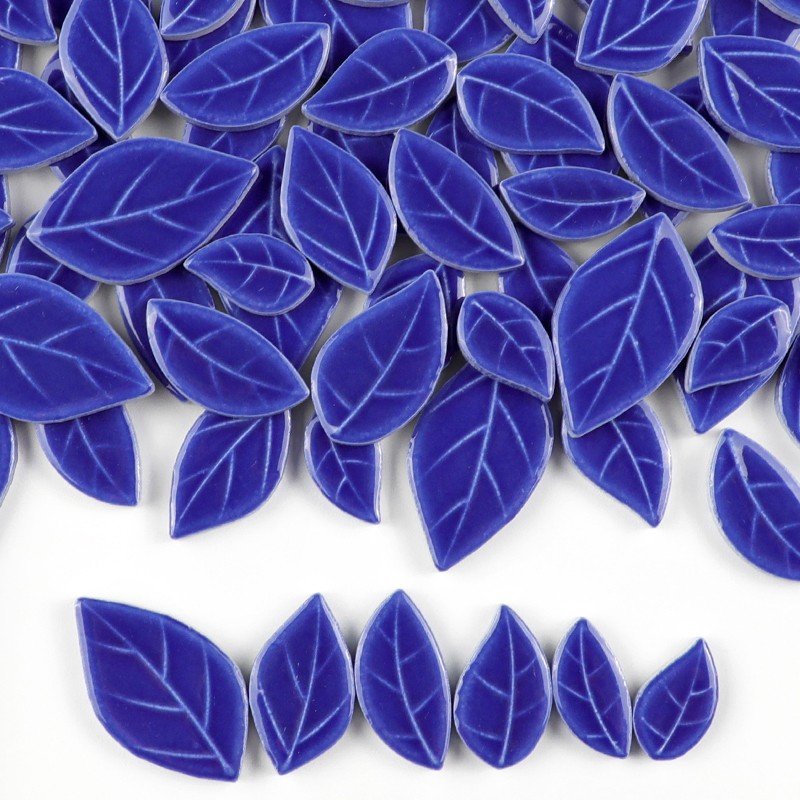 200g Ceramic Mosaic Leaf Mosaic Materials Children DIY Mosaic Art Craft Quality