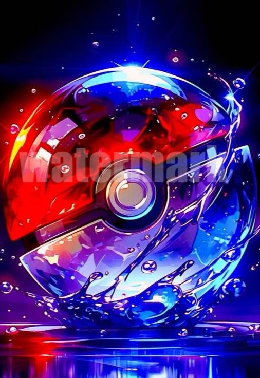 POKE BALL POKEMON SIZE 13 »X19 » home decor glossy photo paper premium #4