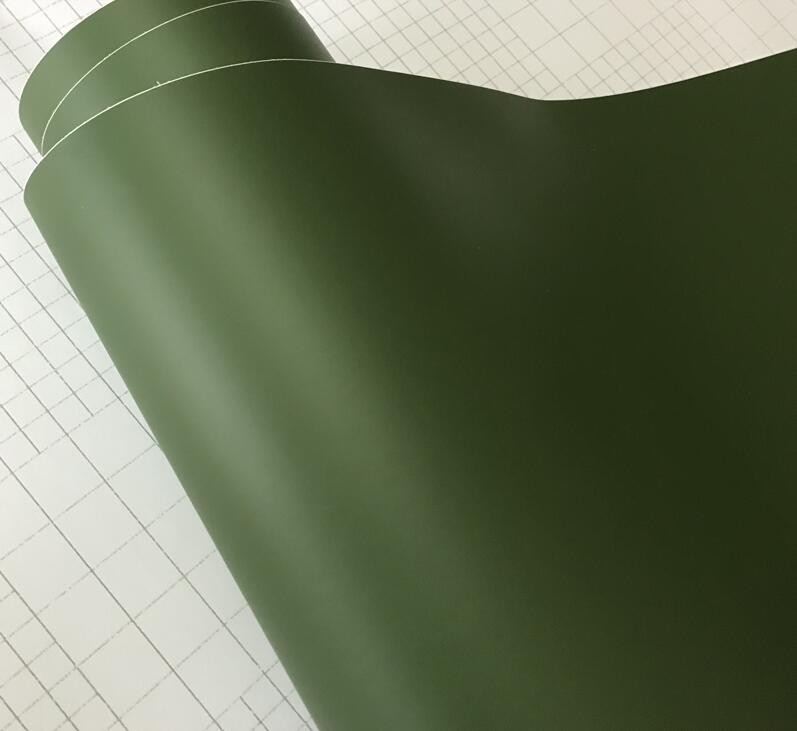 Flat Matte Vinyl For Auto Wrap Sticker Car Body change color Film Bubble Free