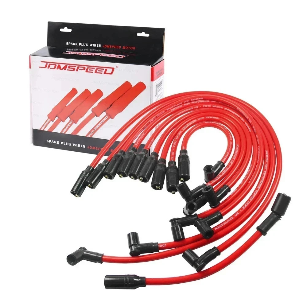New Performance Spark Plug Wire Set 10.5mm Replacement for Chevy GM LT1