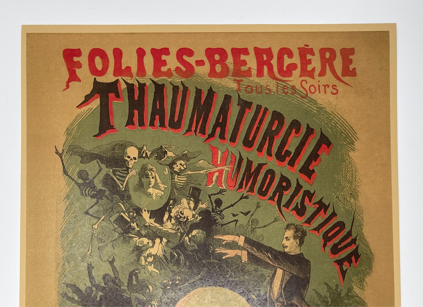 Circus Poster Magic Show Freak Show Posters Skulls Ghosts Skeletons Wall Art