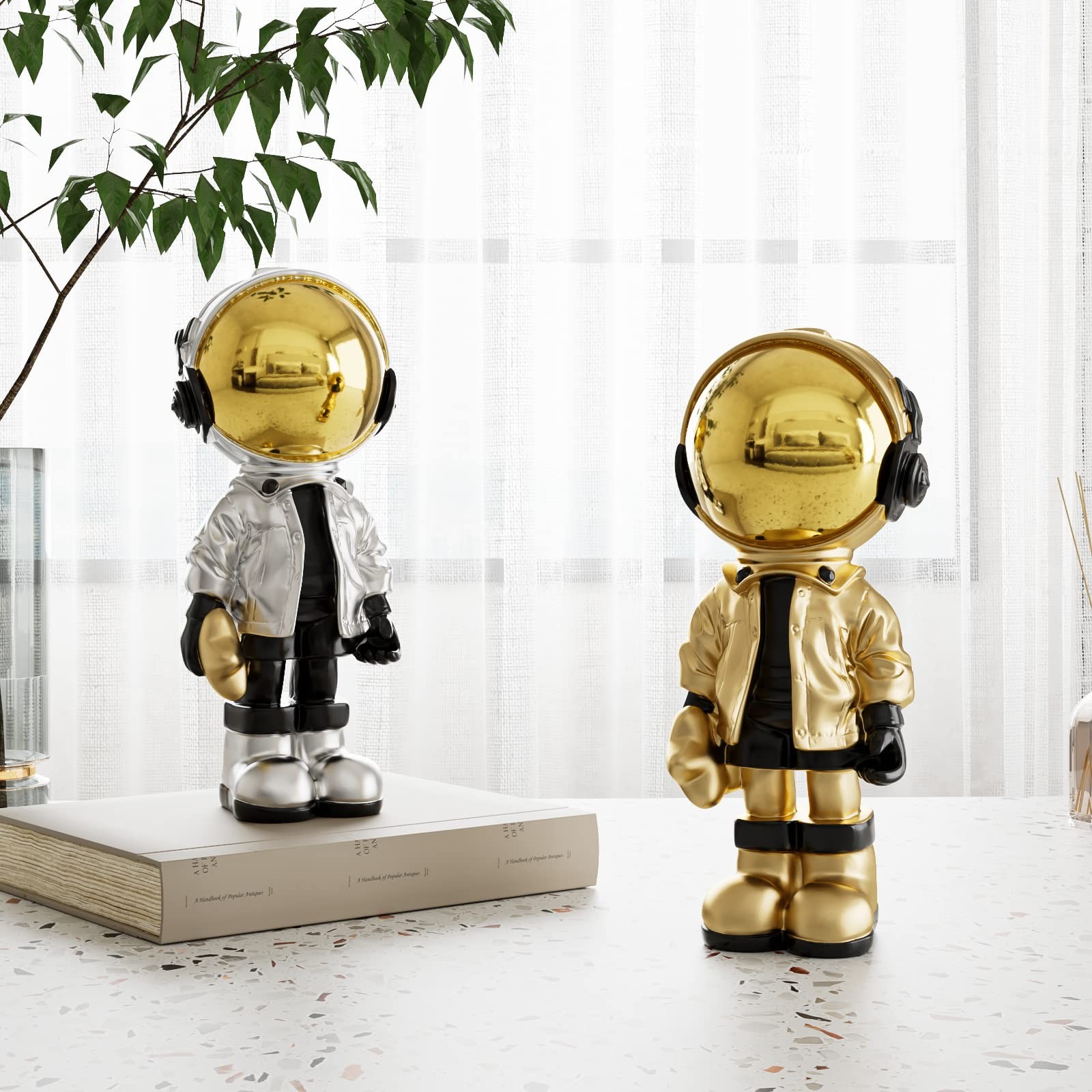 Figurine Statue Astronaut Sculpture Spaceman Decor,Sculpture for Home Decor,A…