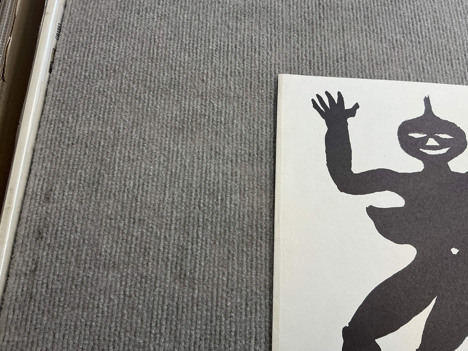 ALEXANDER CALDER Three Legged Figure 11.75&Prime; x 11&Prime; Lithograph 1975 Surrealism