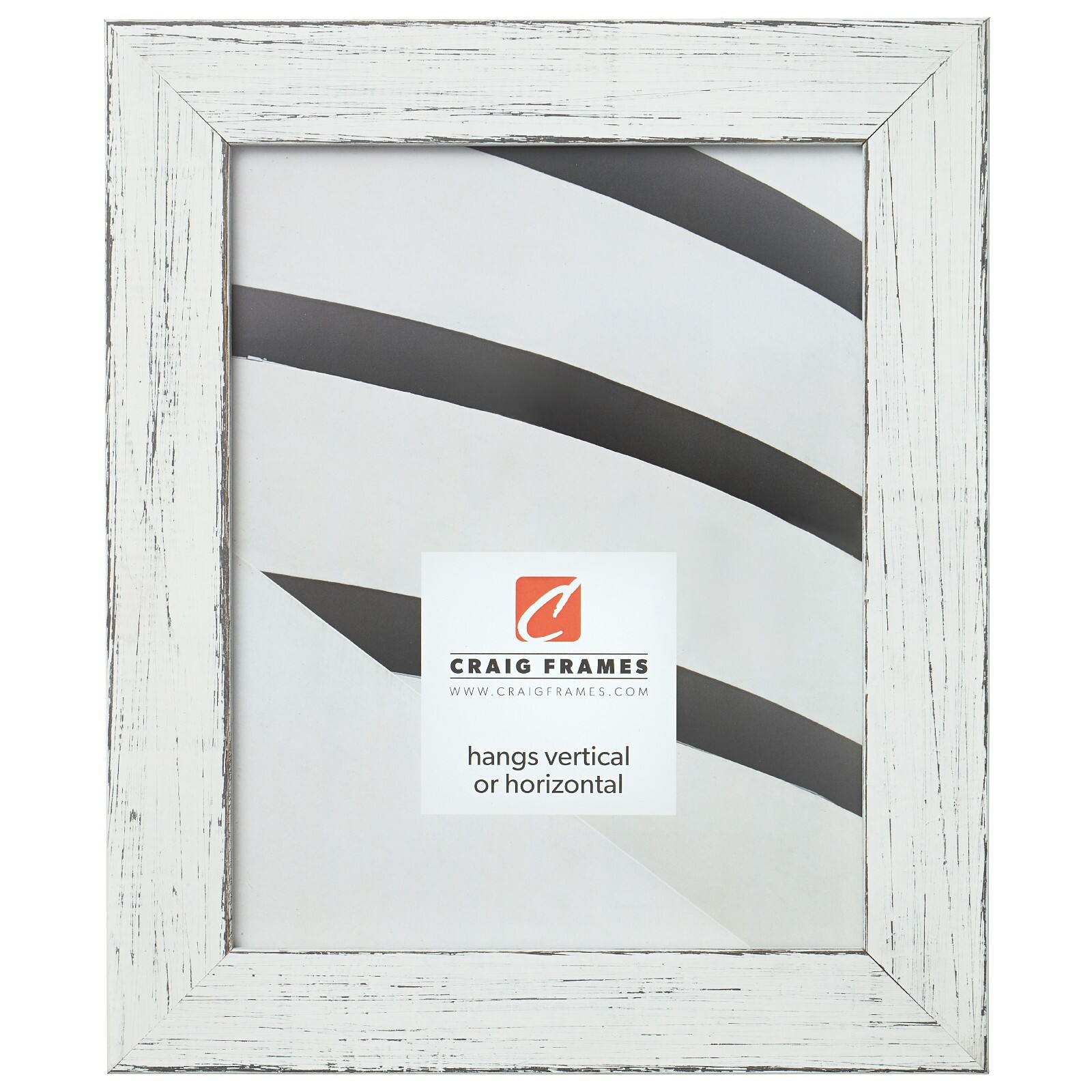 Craig Frames Jasper, Rustic Picture Frame, 1.5&Prime; Wide, Various Colors