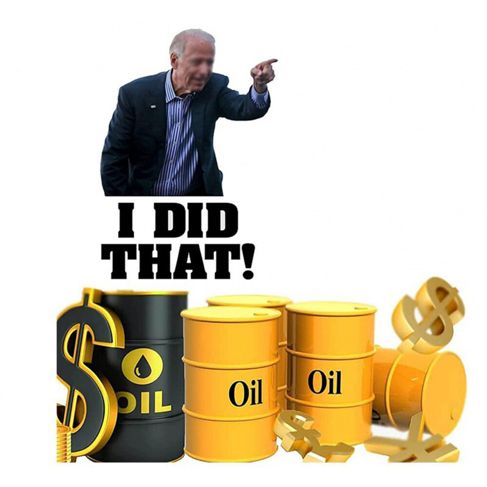 100 Pack Joe Biden « I DID That » Sticker Decal Trump Funny Humor Sticker Car Pump