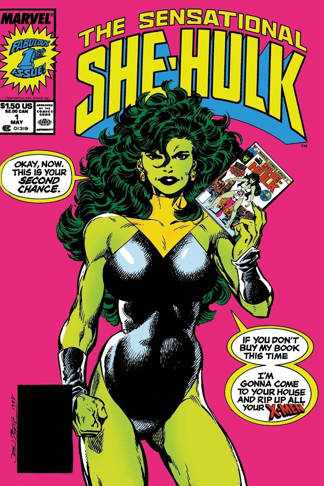 Sensational She Hulk 1 Comic Book Cover Poster print 11&Prime;x17&Prime; home decor