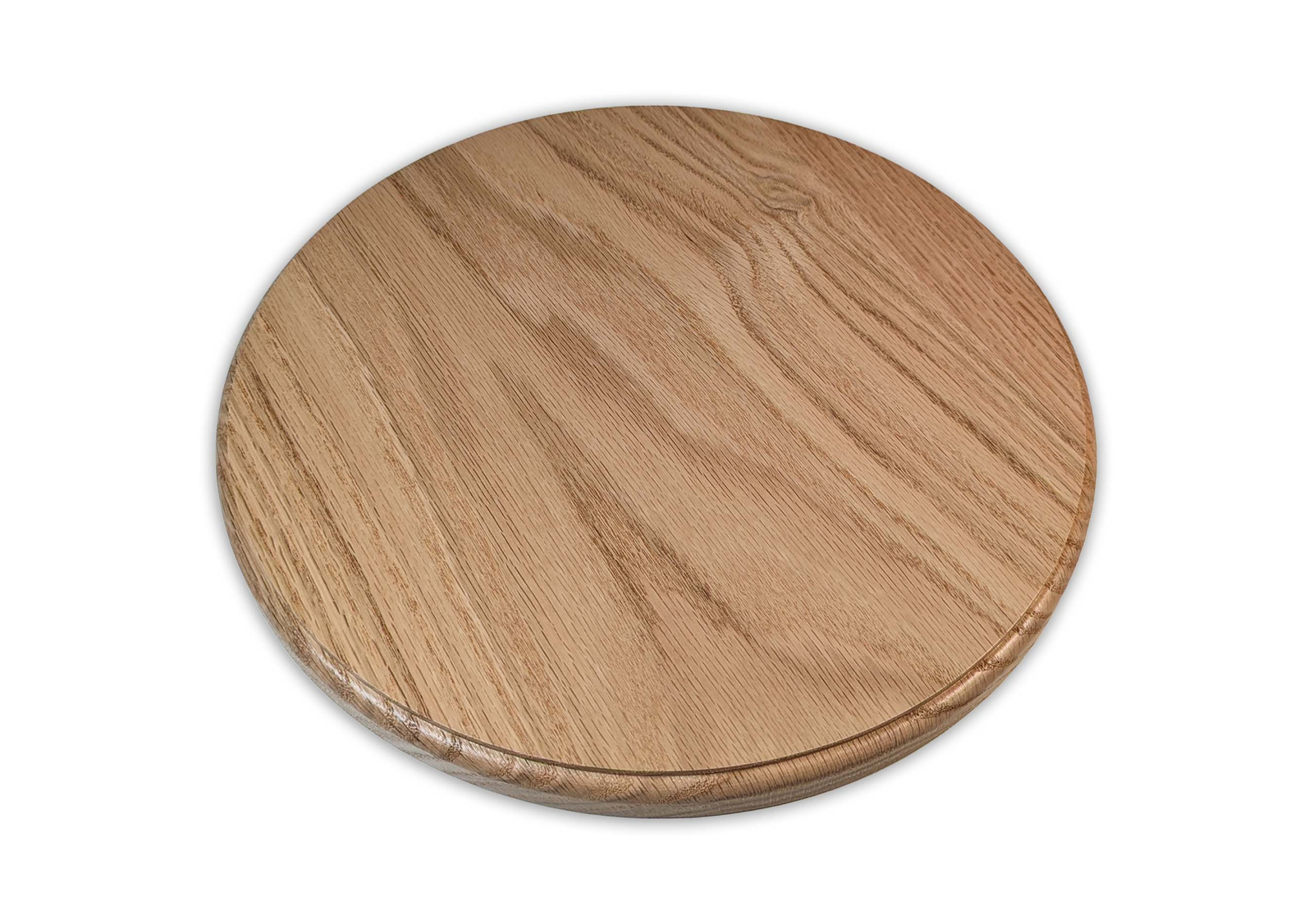 Premium Circular Red Oak Plaque – Versatile Round Wooden Blank