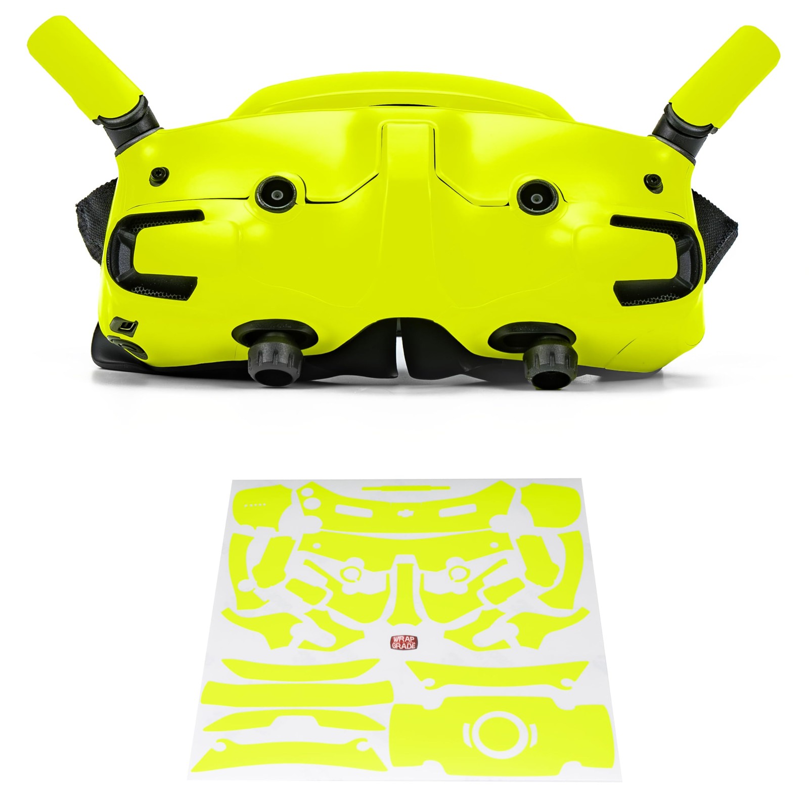 « Skin Stickers for DJI Goggles 3 – Neon Yellow Wraps & Protection »