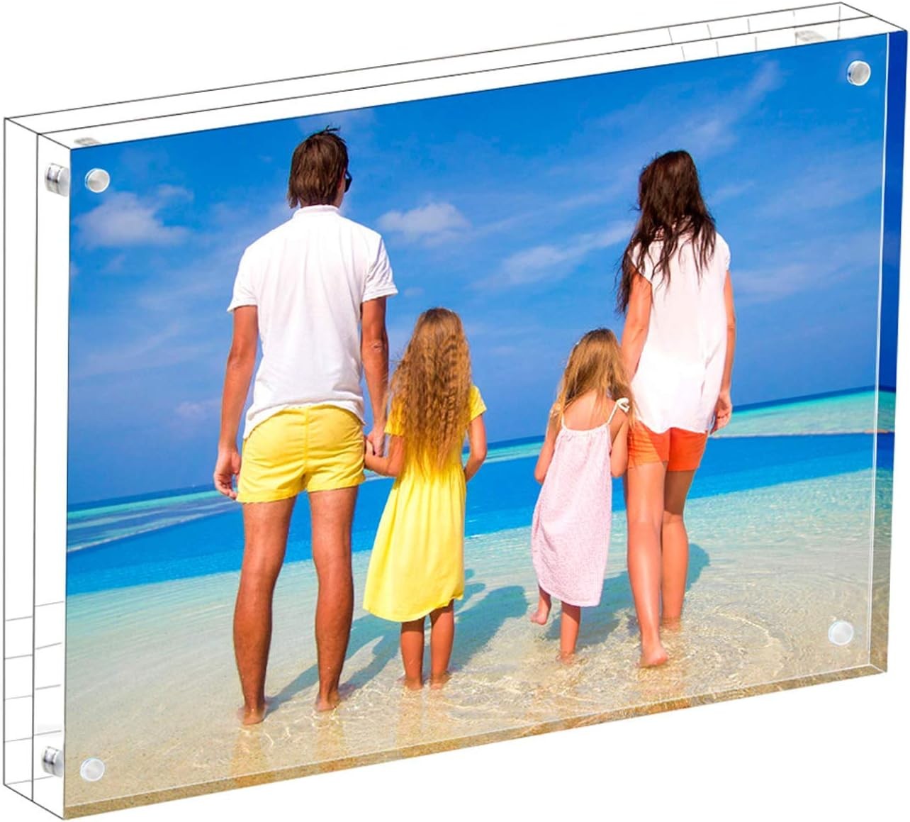 7&Prime;X5&Prime; Acrylic Picture Frame-Display 7&Prime;X5&Prime; Picture 2cm Thick Unframed Photo Frame