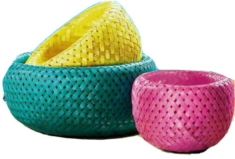 Colorful Storage Basket Bathroom, Kitchen, Entryway, Bedroom, Kids Room