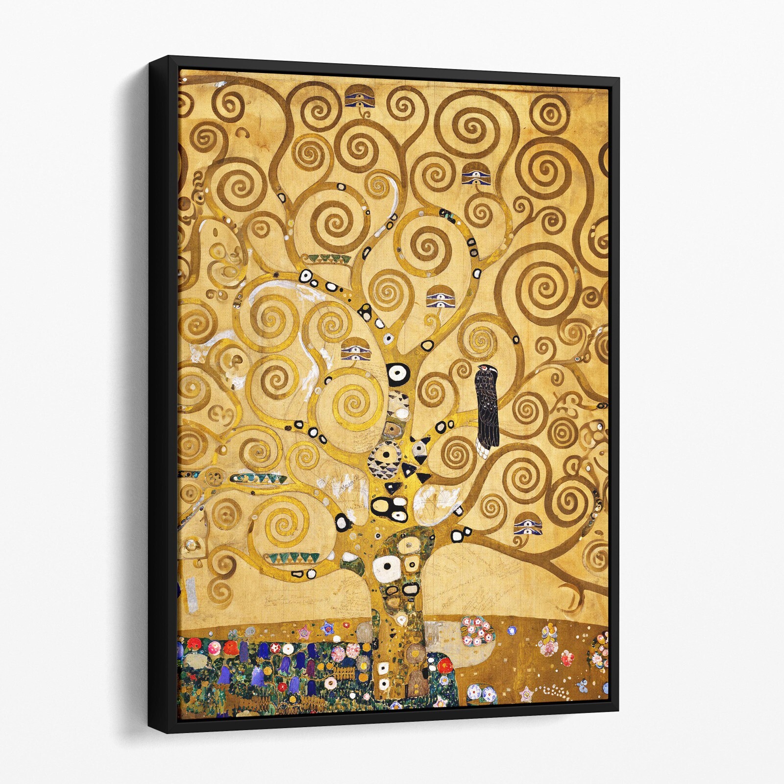 The Tree of Life by Gustav Klimt Famous Paintings Canvas Wall Art Print