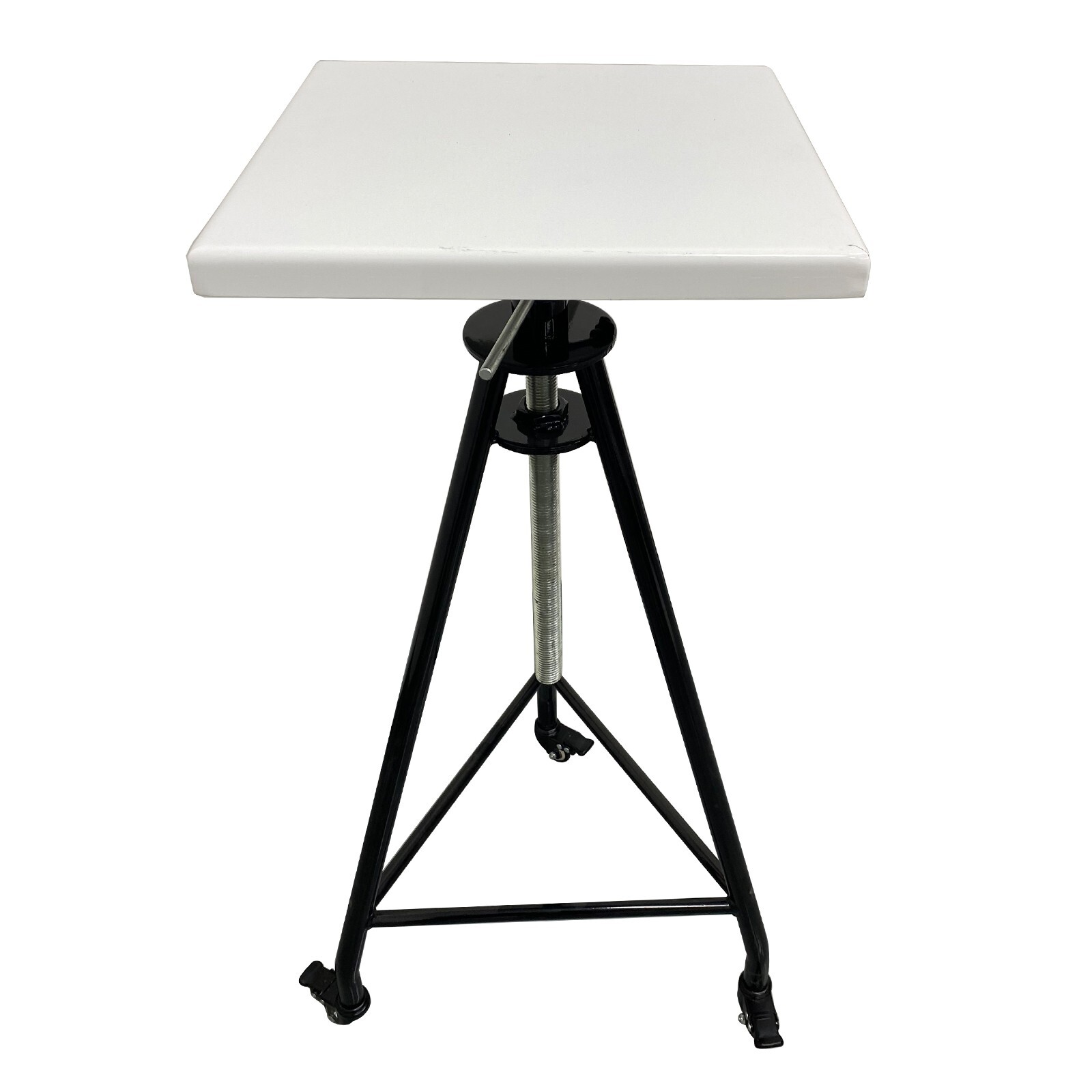 Rotatable Sculpture Table Working Lifting Table Turntable Display Stand 35-45in
